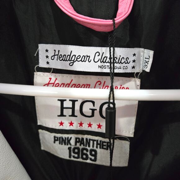 HeadGear Classics Nostalgia Co. Sz3XL Pink Moto Racing Jacket - Picture 2 of 7